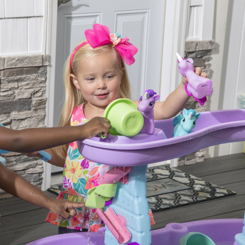 Step2 Rain Showers Unicorns Water Table & Reviews Wayfair